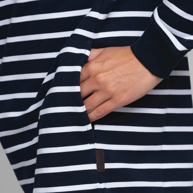 Schoffel Womens Hope Cove Sweatshirt Navy Stripe-8